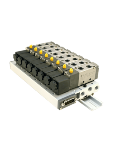 Sub-base for solenoid valve EMC RV5-2 | EASI-Spare