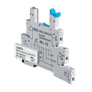 Compact interface relay 1NO+1NC