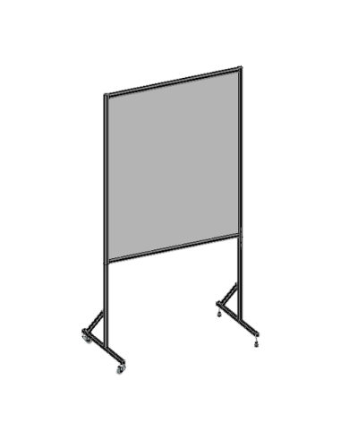 Magnetic whiteboard dry erase kit & stand with wheels | EASI-Spare