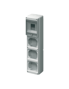 Distribution board construction distributor with 3 plugs | EASI-Spare