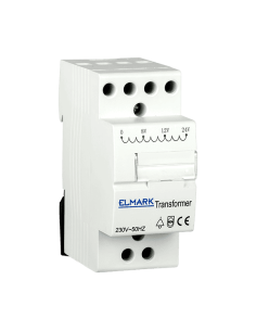 Electrical transformer 8-12-24V DIN rail mounting | EASI-Spare