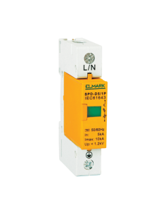Surge arrester 1 phase for protection of circuits | EASI-Spare
