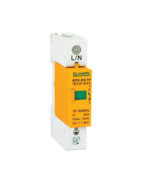 Surge arrester 1 phase for protection of circuits | EASI-Spare