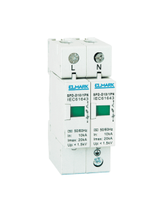 Surge arrester 1P+N or 2-pole for protecting circuits | Easi-spare