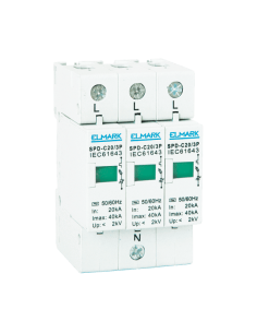 Surge arrester 3-pole for protecting circuits | Easi-spare