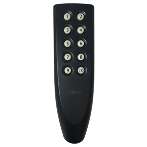 4 or 10-button remote control