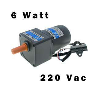 Geared motor compact T2 220V 6w Speed-7,5 rpm | EASI-Spare