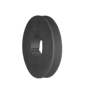SPZ v-belt pulley 1 groove with hub