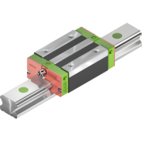 Clean linear guide and carriage for machines