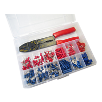 Kit of 261 crimp terminals crimping pliers | EASI-Spare