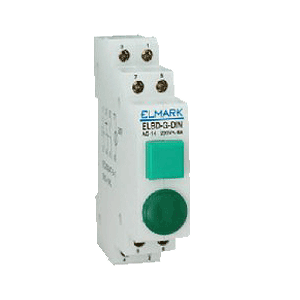 Modular button with LED indicator DIN rail mounting | EASI-Spare