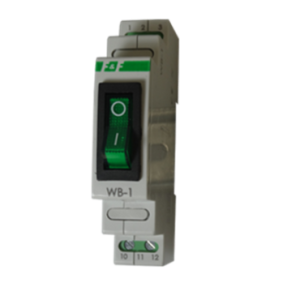 Switch with signal light 15A 250VAC for DIN rail | EASI-Spare