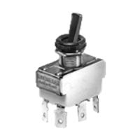 Black nylon toggle switch Ø12mm | EASI-Spare