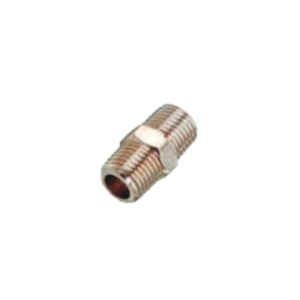 Nickel-plated brass tapered male to male nipple| Easi-spare