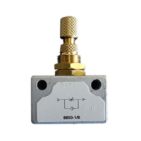 Flow control valve in-line