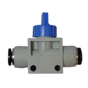 Pneumatic manual control mini valve 2/2 compressed air | EASI-Spare
