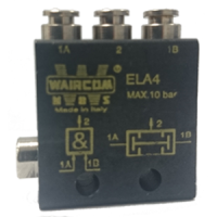 Pneumatic logic components