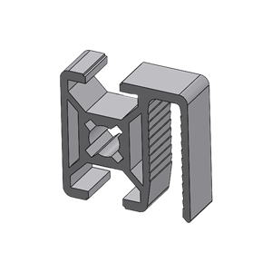 Aluminium profile 30X30WG