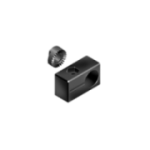 Sensor mounting block for aluminium profile