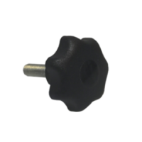 Star knob with a threaded stud in plastic | EASI-Spare