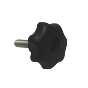Star knob with a threaded stud in plastic | EASI-Spare