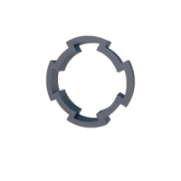 Round aluminium profile D28L with 4 dovetails| Easi-spare