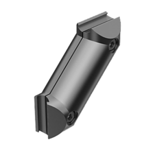 Angle connector 90° round aluminium profile | EASI-Spare