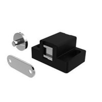 Magnetic catch for aluminium profile