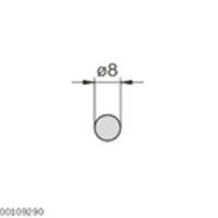 Sliding door profile PVC | Easi-spare
