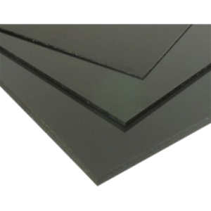 Grey rigid PVC plate