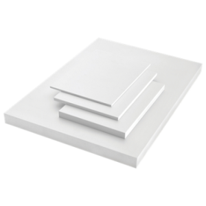 Protection plate cut in white PVC foam sheet | EASI-Spare