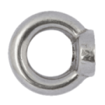 Eye bolt DIN 582 threaded insert stainless steel A2