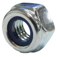 Standard hexagonal nut DIN985 galvanised steel BERARDI | Easi-spare