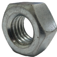 Standard hexagonal nut DIN934 galvanised steel | Easi-spare