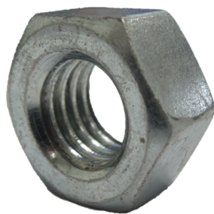 Standard hexagonal nut DIN934 galvanised steel | Easi-spare