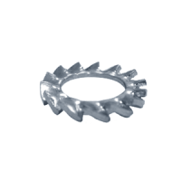 Serrated rings in stainless steel A2 large DIN 6798-A M10