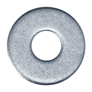 Stainless steel washers A2 large DIN-9021 M10 per 100 units