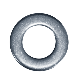 Stainless steel washers A2 standard medium DIN125-A M10 per 100 units