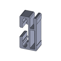 Aluminium profile 15x30 type B 8mm slot | EASI-Spare