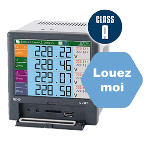 Three-phase power network analyser ND40 | EASI-Spare