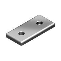 Aluminium connection plate
