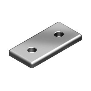 Aluminium connection plate for aluminium profile| Easi-spare