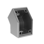 Angle connector 45°