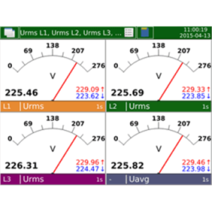 Three-phase power network analyser ND40 | EASI-Spare