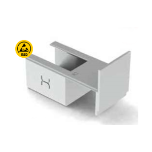 Galvanised steel rail bracket for roller rail | Easi-spare