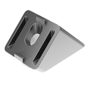 Fixing brackets 45° I + screw