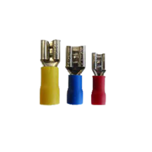 Female Faston crimp terminal in copper -10 to +75°C| Easi-spare