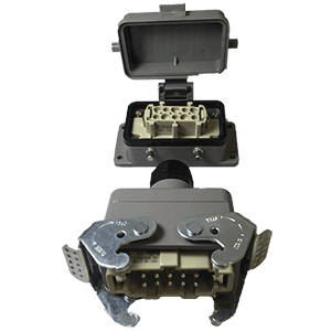 Multipoint connector 10 connections