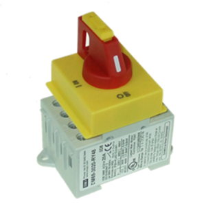 Modular rotary isolating switch