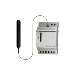 GSM remote control relay simplymax MAX_P01 & MAX_P04 GSM 2 or 4 I/O 230V
